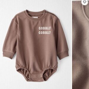 Carter’s Baby Organic Cotton Gobble Gobble Bubble
